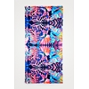 Dámský šátek DESIGUAL VIRTUAL PINK RECTANGLE 3016 LILA - DESIGUAL - 22SAWA37 3016 FOU_VIRTUAL PINK RECTANGLE