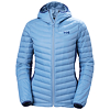 Dámská zimní bunda HELLY HANSEN W VERGLAS HOOD DOWN HYBRID INS 625 BLUE FOG - Helly Hansen - 63026 625 W VERGLAS HOOD DOWN HYBRID INS