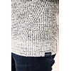Pánský svetr GARCIA mens pullover 1855 cream melee - GARCIA - V21045 1855 mens pullover