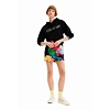 Dámská sukně DESIGUAL TULIP 2000 BLACK - DESIGUAL - 23SWFW09 2000 FAL TULIP