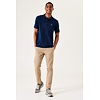 Pánské polo GARCIA mens polo ss 1050 indigo - GARCIA - Z1104 1050 mens polo ss