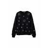Dámská mikina DESIGUAL BLINGA 2000 BLACK - DESIGUAL - 23WWSK32 2000 SWEAT BLINGA