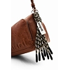 Dámská kabelka DESIGUAL 23WAXP65 6000 BOLS HALF LOGO URUS 6000 BROWN - DESIGUAL - 23WAXP65 6000 BOLS HALF LOGO URUS