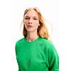 Dámská mikina DESIGUAL 24SWSK07 4089 SWEAT_JOYTA 4089 GREEN - DESIGUAL - 24SWSK07 4089 SWEAT_JOYTA