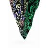 Dámský šátek DESIGUAL 23WAWA10 4000 FOU PSICO FLOR CARRE 4000 GREEN - DESIGUAL - 23WAWA10 4000 FOU PSICO FLOR CARRE