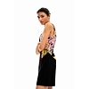 Dámské šaty DESIGUAL  VEST_MARBELLA_ LACROIX 2000 BLACK - DESIGUAL - 24SWVW75 2000 VEST_MARBELLA_ LACROIX