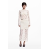 Dámská sukně DESIGUAL 25SWFK04 1001 FAL WOOLF 1001 WHITE - DESIGUAL - 25SWFK04 1001 FAL WOOLF