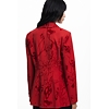 Dámské sako DESIGUAL 25WWEW19 3092 BLAZER FLOCKARTY 3092 RED - DESIGUAL - 25WWEW19 3092 BLAZER FLOCKARTY