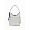 Dámský batůžek DESIGUAL 25WAKP30 6006 BACK HALF LOGO ARICA PIEDRA 6006 BROWN