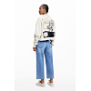 Dámská mikina DESIGUAL 25WWSK16 1001 SWEAT DISNEY MICKEY 1001 WHITE - DESIGUAL - 25WWSK16 1001 SWEAT DISNEY MICKEY
