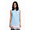 DESIGUAL 25WWVW07 5002 VEST PLISADO PAISAJE 5002 BLUE - DESIGUAL - 25WWVW07 5002 VEST PLISADO PAISAJE