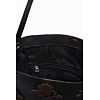 Dámská kabelka DESIGUAL 25WAXPBA 6009 BAG STENCIL FLOWER LOVERTY 3.0 CHOCO 6009 BROWN - DESIGUAL - 25WAXPBA 6009 BAG STENCIL FLOWER LOVERTY 3.0 CHOCO