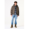 Pánská zimní bunda GARCIA mens outdoor jacket Hnědá - GARCIA - GJ510910 2257 mens outdoor jacket