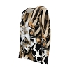 Dámské triko HAJO D Shirt Blüten-Leo-Druck RH Hnědá - HAJO - 10605 231 D Shirt Blüten-Leo-Druck RH