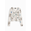 Dámský svetr DESIGUAL ESTOCOLMO Bílá - DESIGUAL - 25WWJF14 1011 JERS ESTOCOLMO