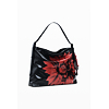 Dámská kabelka DESIGUAL FLOWERINA BUXTON Černá - DESIGUAL - 25WAXP89 2000 BAG FLOWERINA BUXTON