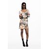 Dámské zimní šaty DESIGUAL AMARA Multicolor - DESIGUAL - 25WWVK34 2001 VEST AMARA