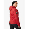 Dámská bunda HELLY HANSEN W CREW HOODED MIDL JACKET 2.0 Červená - Helly Hansen - 34447 162 W CREW HOODED MIDL JACKET 2.0