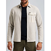 Pánská mikina PME LEGEND Shirt jacket with waffle texture Béžová