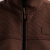 Pánská mikina PME LEGEND Sweat jacket with zipper closure Hnědá - PME LEGEND - PSW2509437 8203 Sweat jacket with zipper closure