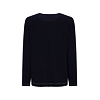 Dámské triko HAJO D Shirt Strukturware,Jerseymix Modrá - HAJO - 10612 613 D Shirt Strukturware,Jerseymix