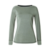 Dámská mikina TIMEZONE Boat Neck Sweatshirt Zelená - Timezone - 18-10273-00-5006 4738 Boat Neck Sweatshirt