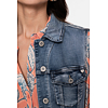 Dámská vesta Geisha Jeansjacket Modrá - Geisha - 65016-10 830 Jeansjacket sleeveless