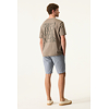 Pánské triko GARCIA mens T-shirt ss Hnědá - GARCIA - P261202 6418 mens T-shirt ss