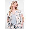 Dámská bunda Geisha Bomber jacquard Béžová - Geisha - 65355-14 685 Sleeveless bomber jacquard
