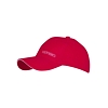 Čepice s kšiltem KERBO KŠILT S PROUŽKEM 008 červená/bílá proužka