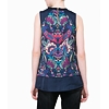 Dámská halenka DESIGUAL BLUS CUELLO LISO JACKET 5001 MARINO - DESIGUAL - 72B2EJ1 5001 BLUS CUELLO LISO JACKET