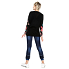Dámský svetr DESIGUAL PAPILLON 2000 NEGRO - DESIGUAL - 18WWJF41 2000 JERS_PAPILLON