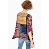 Dámská halenka DESIGUAL LIBERIA 7029 ORANGERY - DESIGUAL - 19SWBWAD 7029 BLUS_LIBERIA