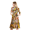 Dámské šaty DESIGUAL ARLENE 8006 MOSTAZA - DESIGUAL - 19WWVK66 8006 VEST_ARLENE