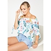 Dámská halenka HAJO D Bluse 605 lagune - HAJO - 18616 605 D Bluse