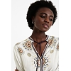 Dámská halenka DESIGUAL SALINA 1001 UNDERCOOCKED - DESIGUAL - 20WWBW41 1001 BLUS_SALINA