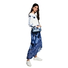 Dámská kabelka DESIGUAL PATCH DENIM 5008 DENIM DARK BLUE - DESIGUAL - 21SAXD12 5008 BOLS_ PATCH DENIM_TROMSO