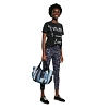 Dámská kabelka DESIGUAL PATCH DENIM 5008 DENIM DARK BLUE - DESIGUAL - 21SAXD11 5008 BOLS_ PATCH DENIM_ROTTERDA