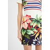 Dámské šaty DESIGUAL SAIFO 1000 BLANCO - DESIGUAL - 21SWVK75 1000 VEST_SAIFO