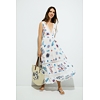 Dámské šaty DESIGUAL TAHITI 1000 BLANCO - DESIGUAL - 21SWMW11 1000 VEST_TAHITI
