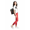 Dámské kalhoty DESIGUAL DELFOS 3053 ROJO MARINE - DESIGUAL - 21WWPN16 3053 PANT_DELFOS