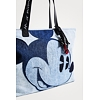 Dámská kabelka DESIGUAL MICKEY DENIM NAMIBIA 5006 JEANS - DESIGUAL - 22SAXD10 5006 BOLS_MICKEY DENIM NAMIBIA