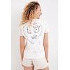 Dámské triko DESIGUAL ALTEA 1000 BLANCO - DESIGUAL - 22SWTKAV 1000 TS_ALTEA