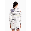 Dámské šaty DESIGUAL WAPAS 1001 CRUDO - DESIGUAL - 22WWVK56 1001 VEST_WAPAS