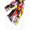 Dámská šála DESIGUAL INCA CORK FUR BIG 8001 GOLDEN HAZE - DESIGUAL - 22WAIA32 8001 SCARF_INCA CORK FUR_BIG