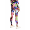 Dámské legins DESIGUAL TULIPA 9019 MATERIAL FINISHES - DESIGUAL - 23SWKK07 9019 LEGGING TULIPA