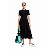 Dámské šaty DESIGUAL VICTORIA 2000 BLACK - DESIGUAL - 23SWVW34 2000 VEST VICTORIA