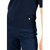 Dámské triko Blutsgeschwister Pretty Preppy Crewneck 0499 blue pigtail knit - Blutsgeschwister - 001231-160-0499 Pretty Preppy Crewneck