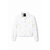Dámská bunda DESIGUAL DITA 1000 WHITE - DESIGUAL - 23SWED61 1000 CHAQ DITA