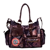 Dámská kabelka DESIGUAL BOLS_LONDON MED A 6098 TURKISH COFFE - DESIGUAL - 48X5202 6098 BOLS_LONDON MED A